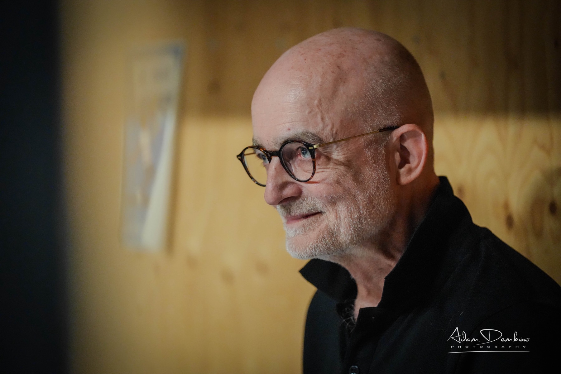 Graham Tyrer in rehearsal