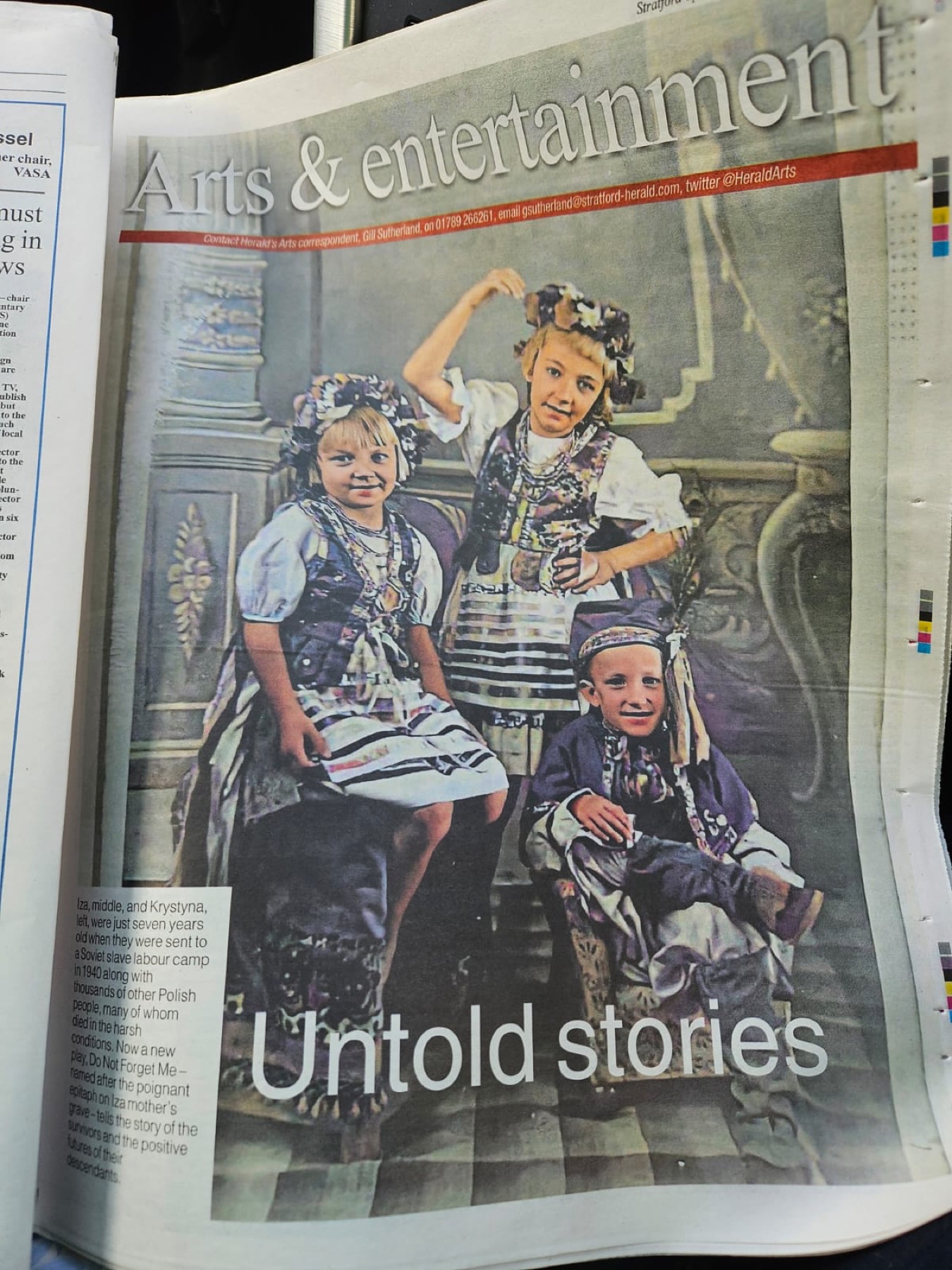 Press feature: Untold stories