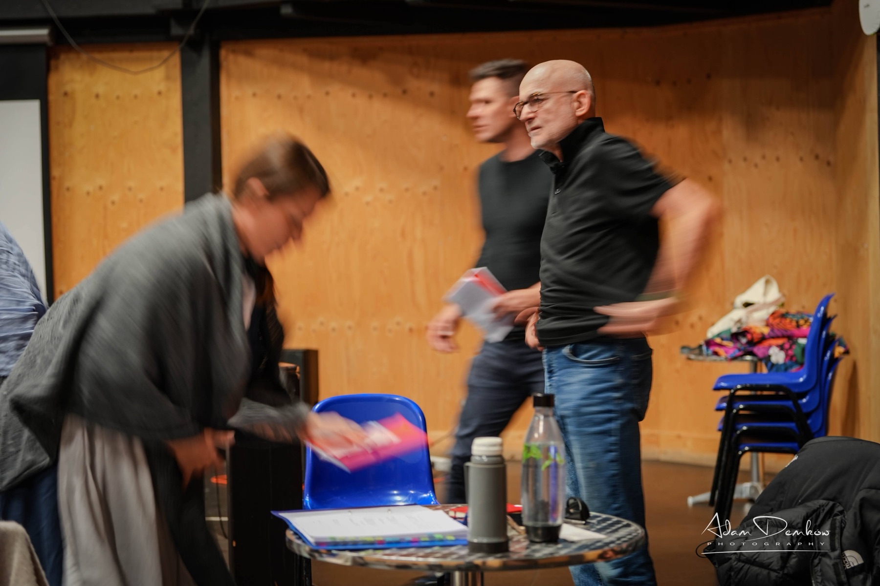 Movement in rehearsal