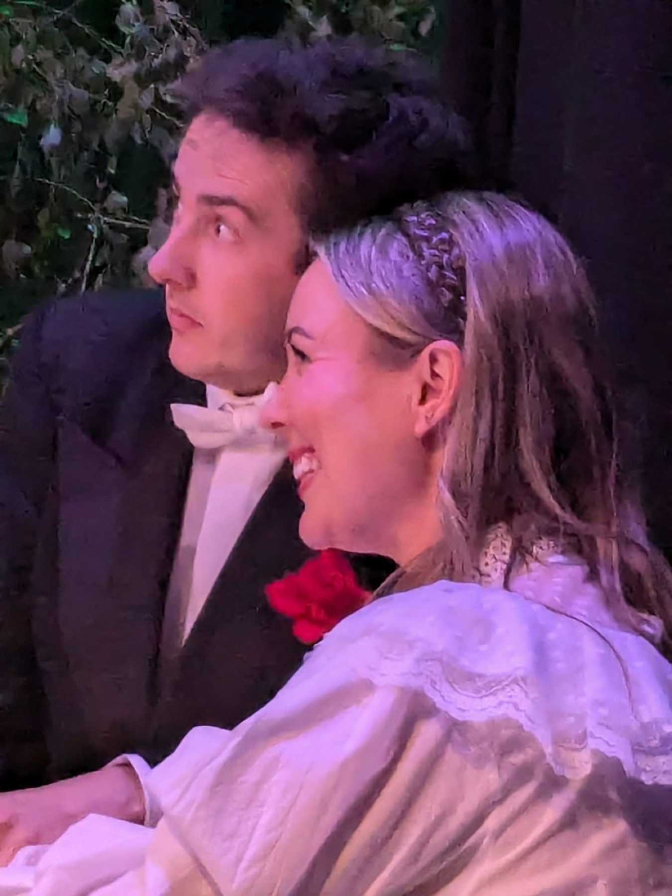 A close encounter on stage