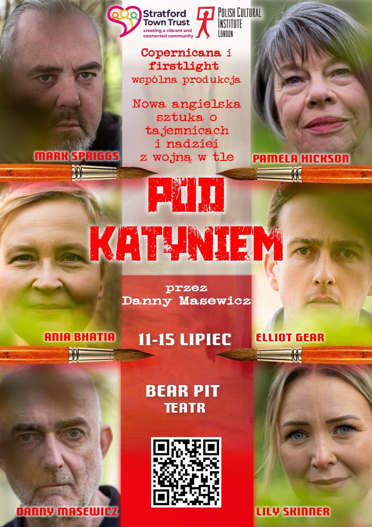 Polish poster for Under Katyń